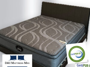 Euro top Mattress by D&I Mattress MFG