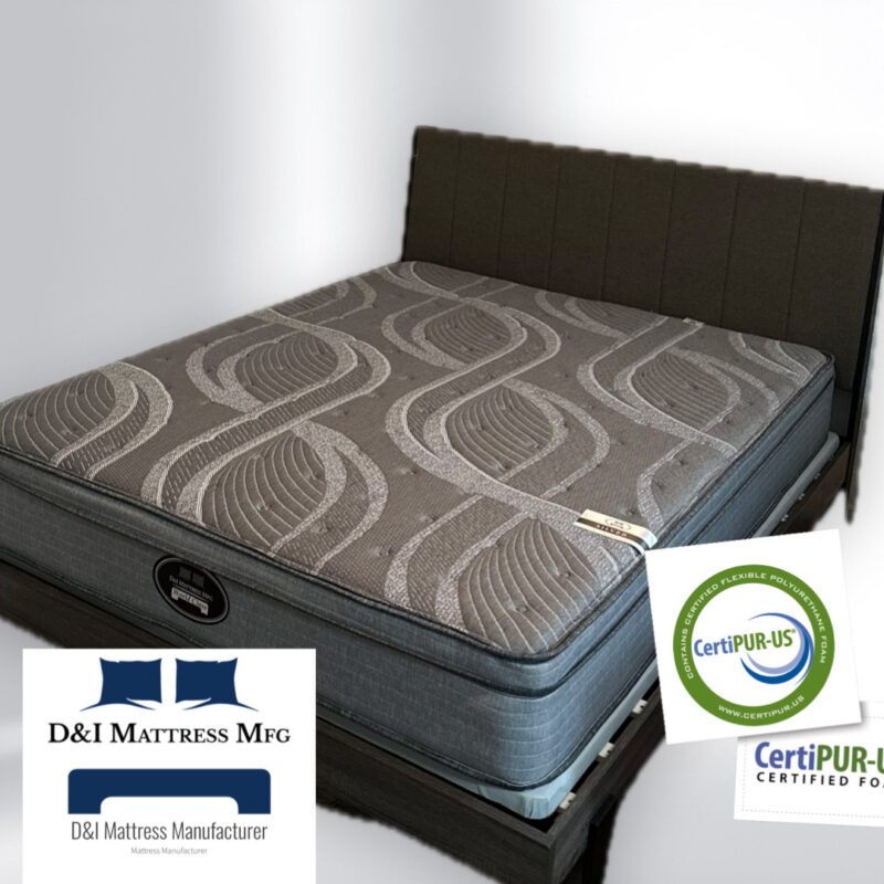 Euro top Mattress by D&I Mattress MFG